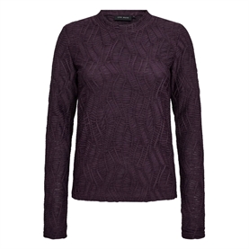 Copenhagen Muse CMJERI Bluse, Plum Perfect
